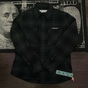Authentic Off white flannel